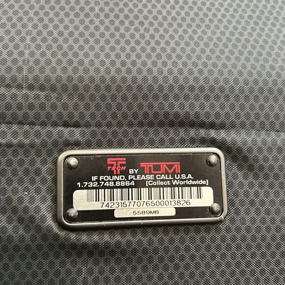 Tumi Dark Blue Men's Messenger backpack Bag - Picture 6 of 9